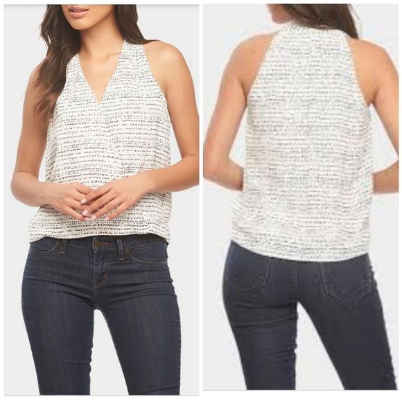 NWOT TART Carinna Printed Top Ink Stripe - Picture 1 of 8